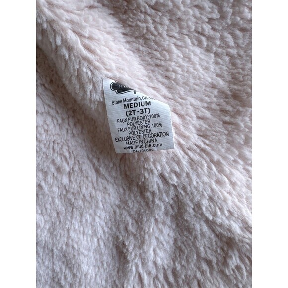 Mud Pie Ivory Unicorn Vest Sz 2T-3T - Picture 5 of 7